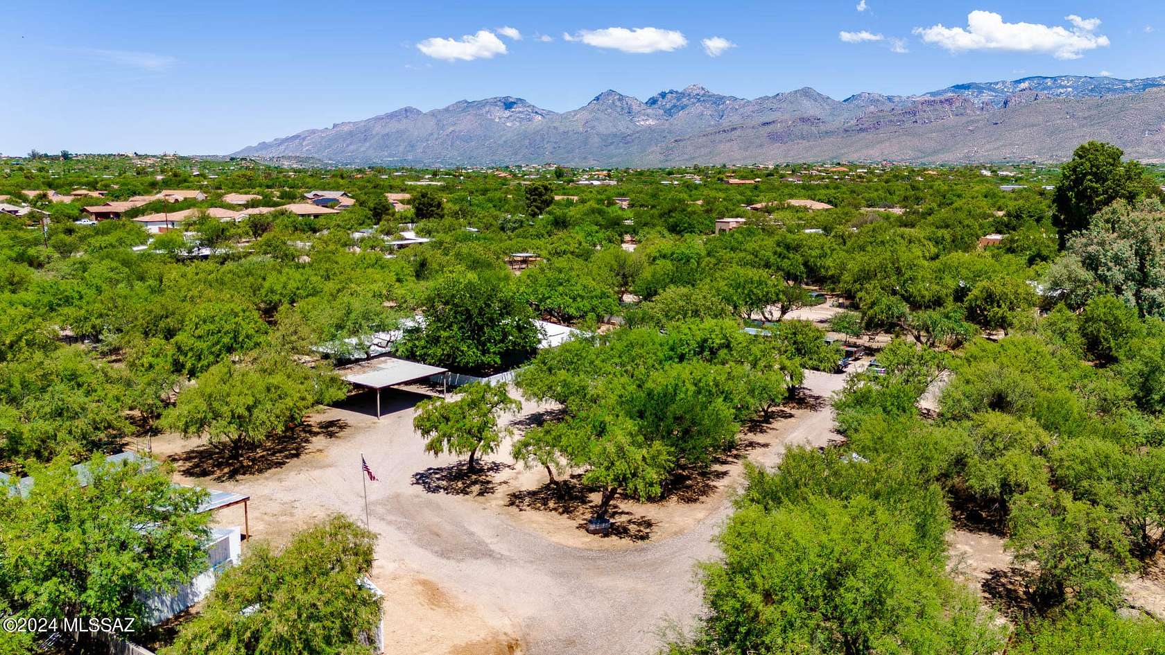 2.33 Acres of Residential Land with Home for Sale in Tucson, Arizona