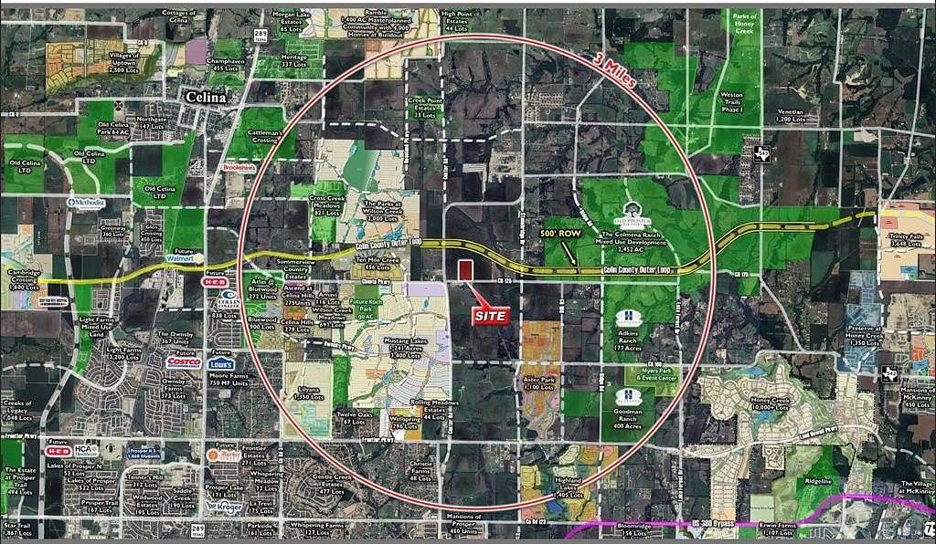 21 Acres of Land for Sale in McKinney, Texas