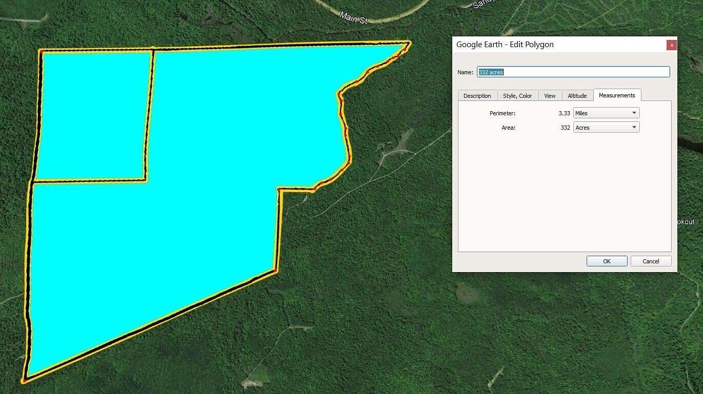 255 Acres of Recreational Land with Home for Sale in Madrid, Maine