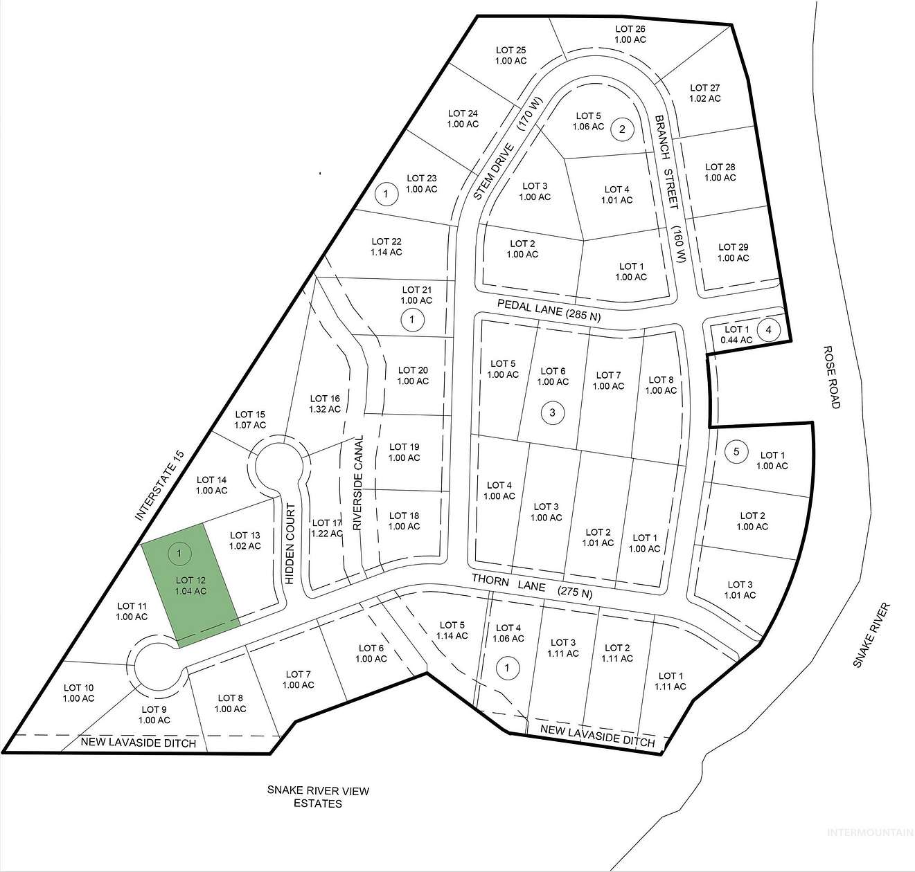 1.04 Acres of Land for Sale in Blackfoot, Idaho