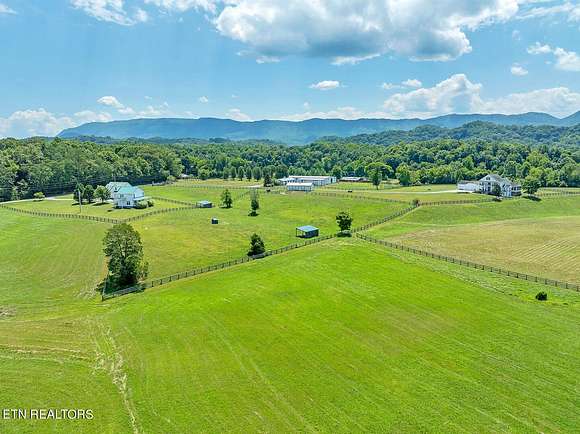 38.42 Acres of Agricultural Land with Home for Sale in Seymour, Tennessee