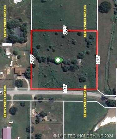 2.242 Acres of Residential Land for Sale in Sperry, Oklahoma