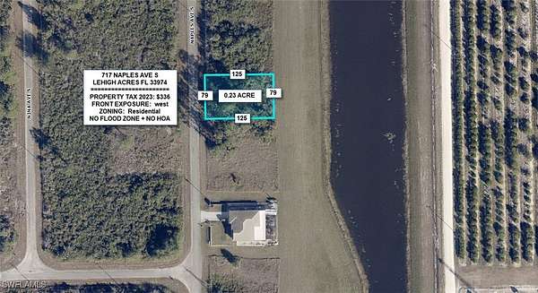 0.23 Acres of Residential Land for Sale in Lehigh Acres, Florida