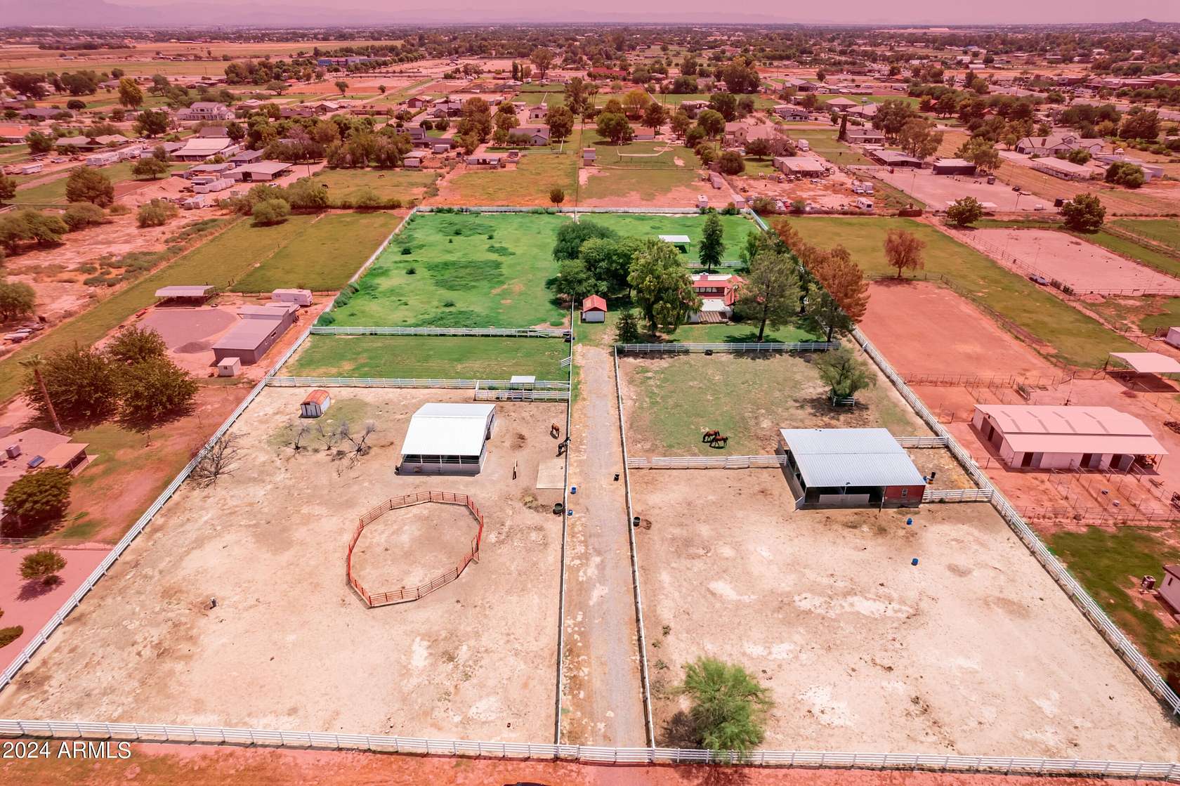 4.86 Acres of Residential Land with Home for Sale in Gilbert, Arizona