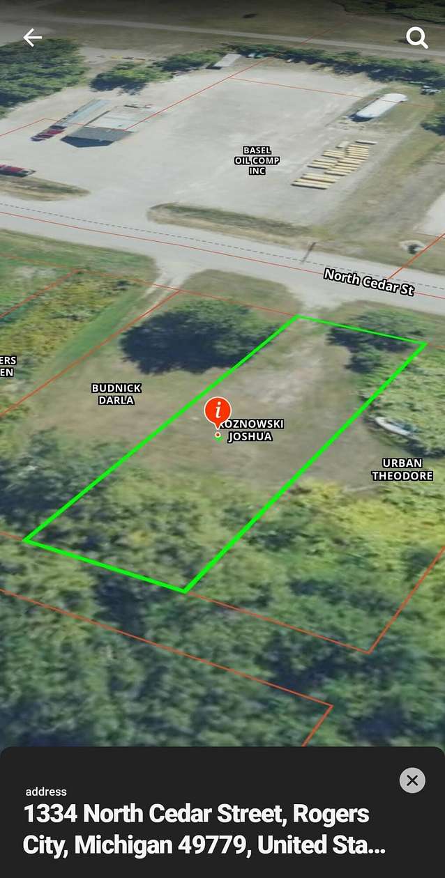 0.154 Acres of Land for Sale in Rogers City, Michigan