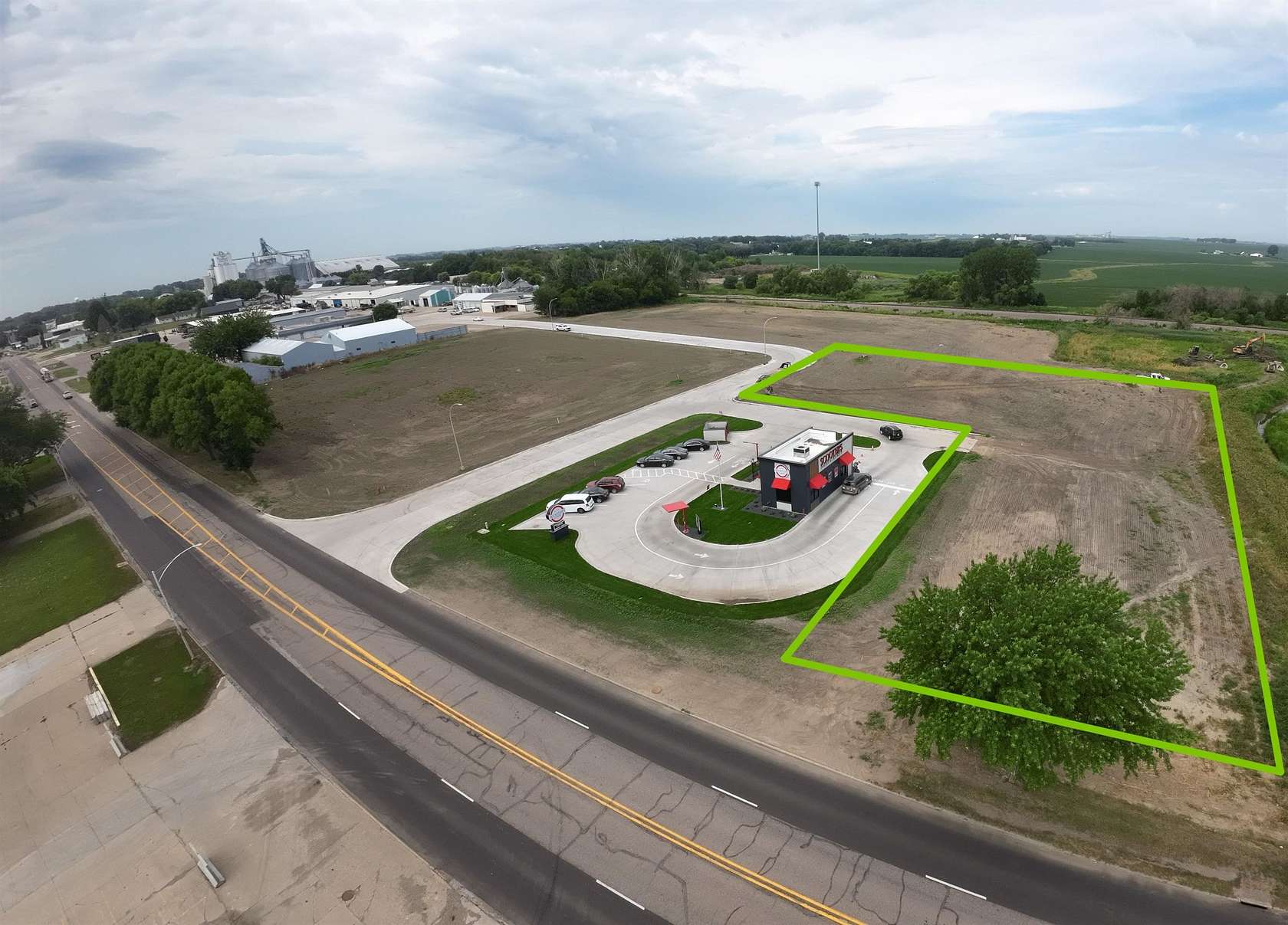 1.63 Acres of Commercial Land for Sale in Sioux Center, Iowa