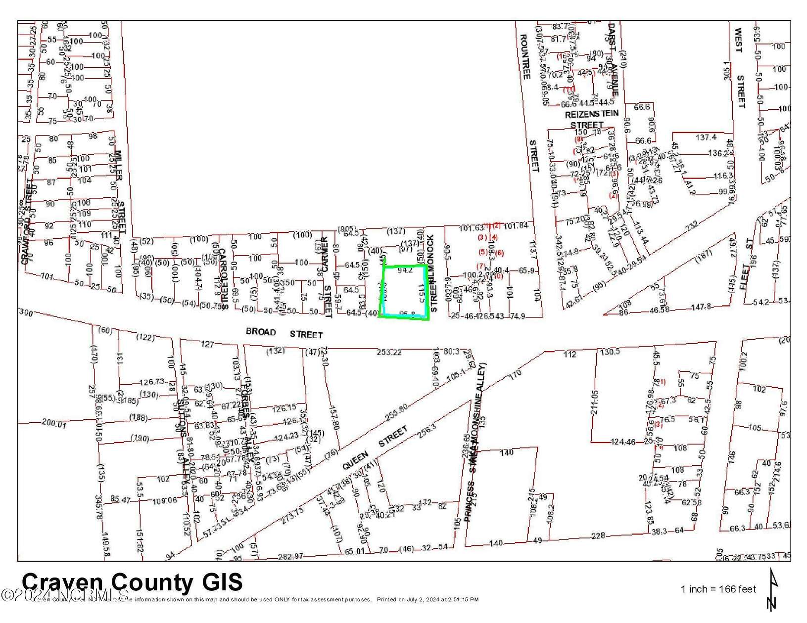 0.25 Acres of Commercial Land for Sale in New Bern, North Carolina