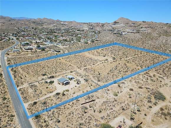 11.515 Acres of Recreational Land with Home for Sale in Yucca Valley, California