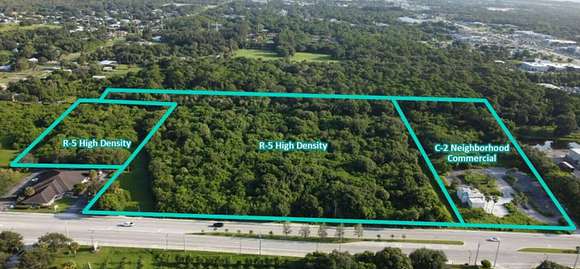 15 Acres of Mixed-Use Land for Sale in Fort Pierce, Florida