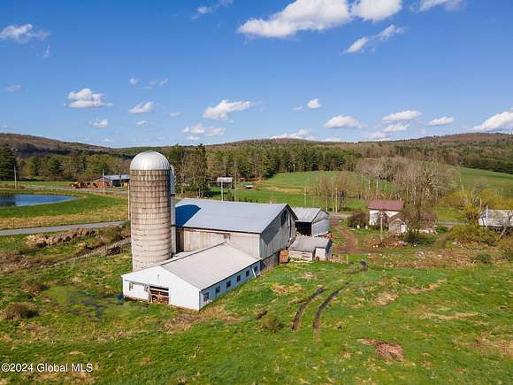 136.14 Acres of Land with Home for Sale in Otego, New York