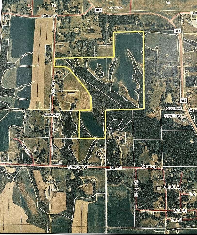 68.72 Acres of Agricultural Land for Sale in Norwalk, Iowa