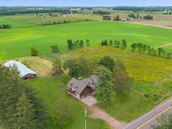 5 Acres of Land with Home for Sale in Neillsville, Wisconsin