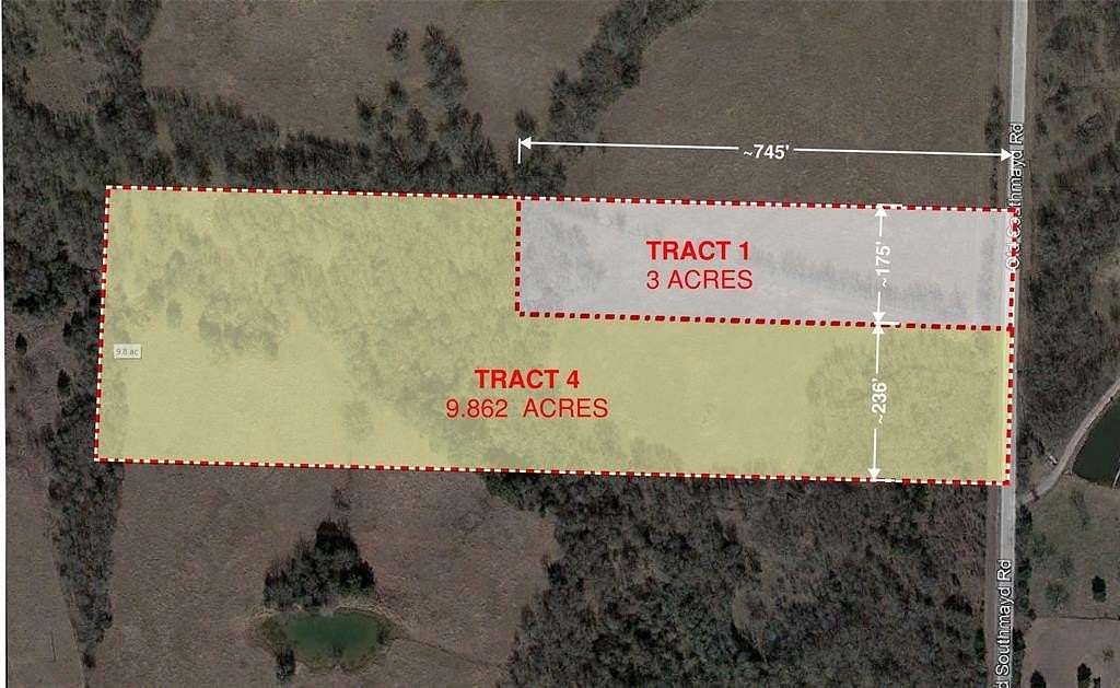 9.862 Acres of Residential Land for Sale in Sherman, Texas