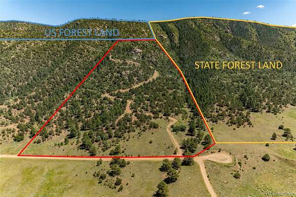 40.8 Acres of Recreational & Residential Land for Sale in Cañon City, Colorado