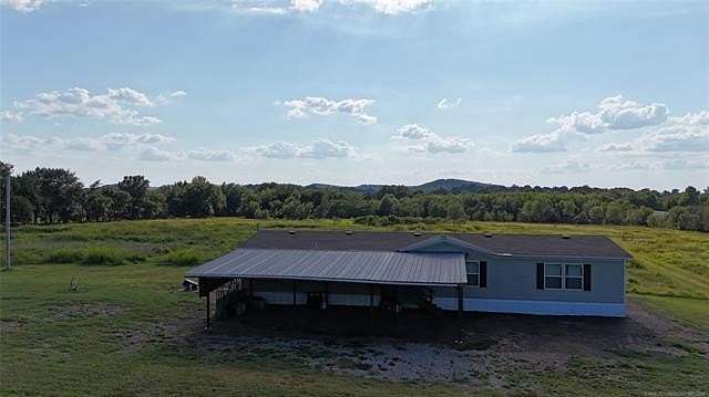 18.35 Acres of Land with Home for Sale in Keota, Oklahoma