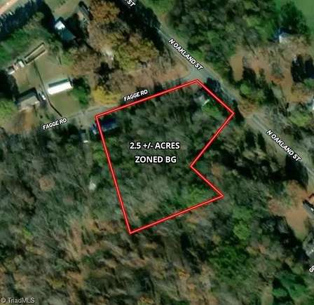 2.5 Acres of Residential Land for Sale in Eden, North Carolina