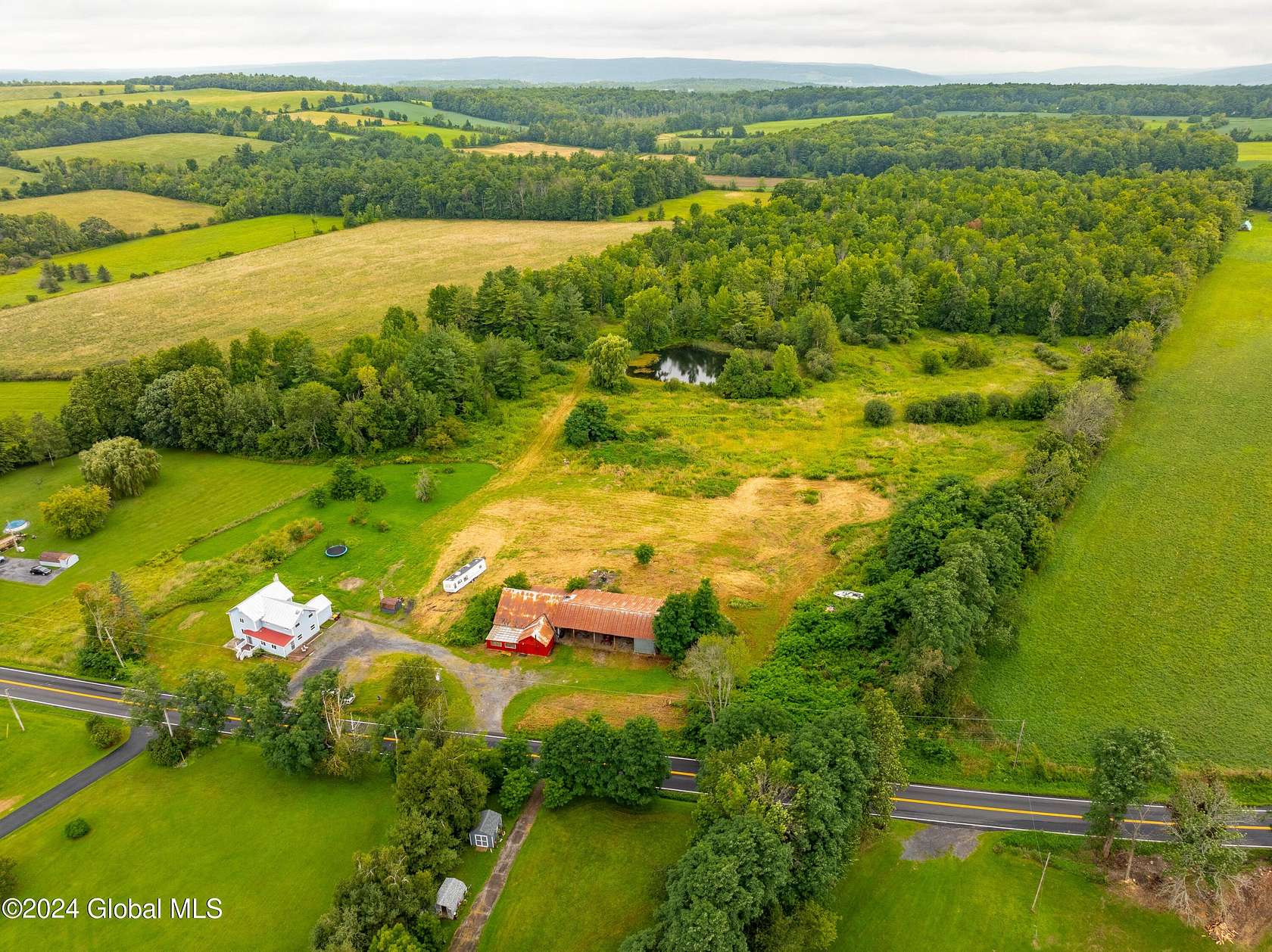 29.1 Acres of Land with Home for Sale in Schoharie, New York