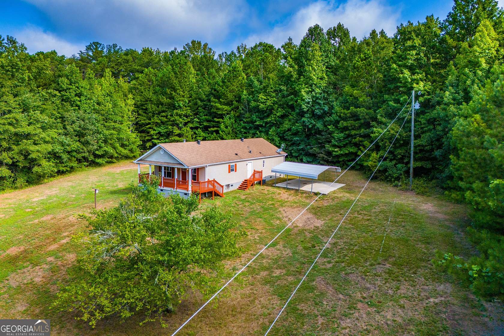 2 Acres of Residential Land with Home for Sale in Temple, Georgia