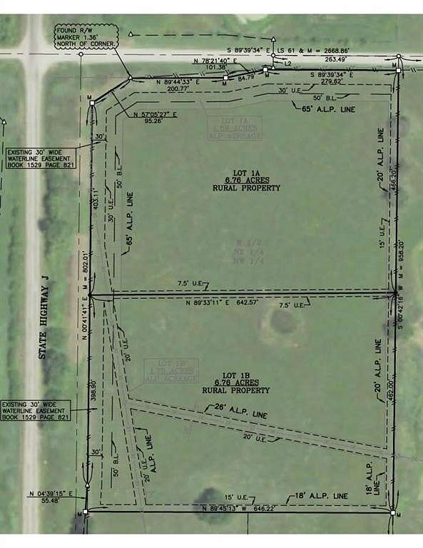 6.76 Acres of Land for Sale in Trimble, Missouri