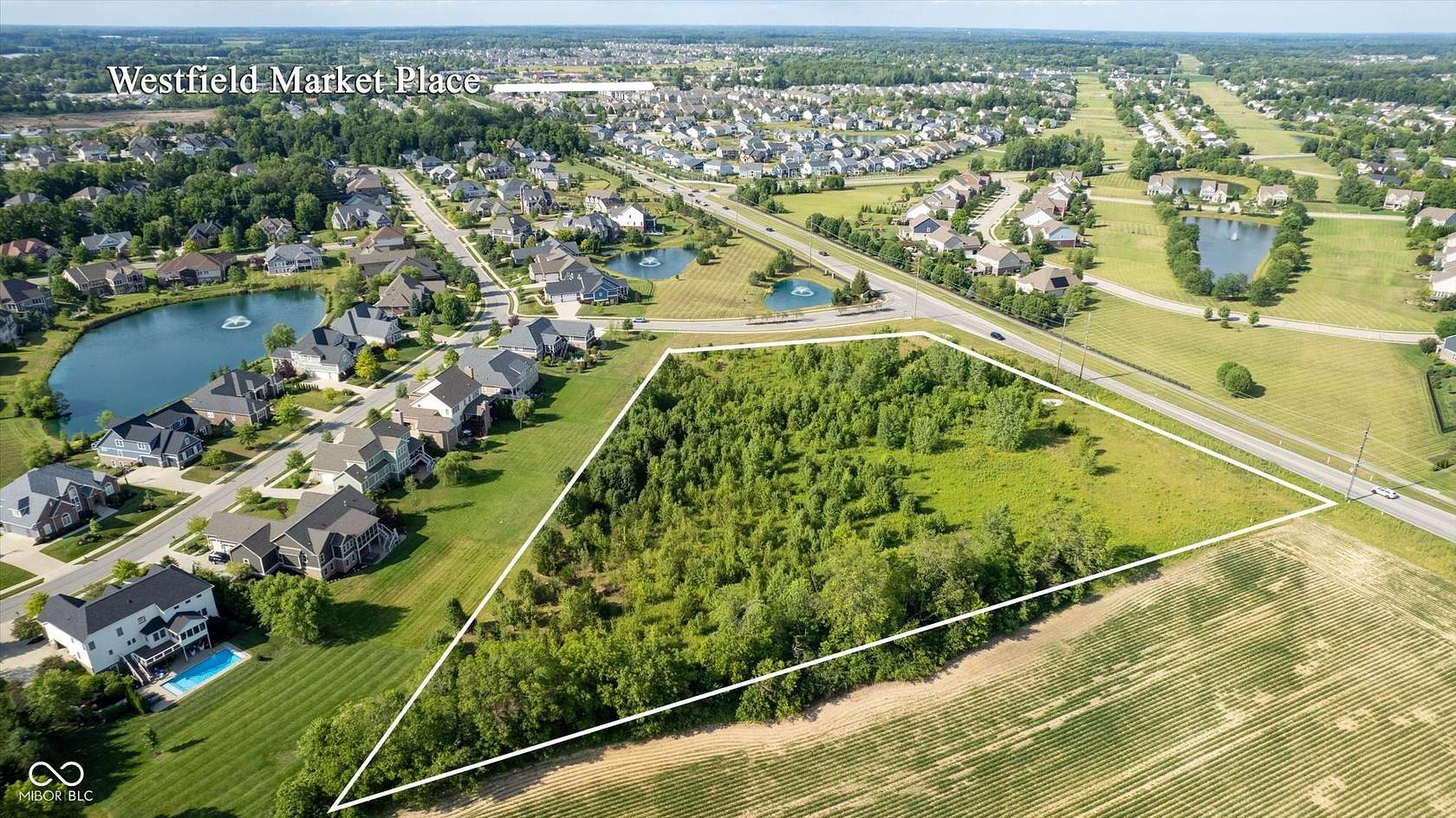 6.65 Acres of Mixed-Use Land for Sale in Westfield, Indiana