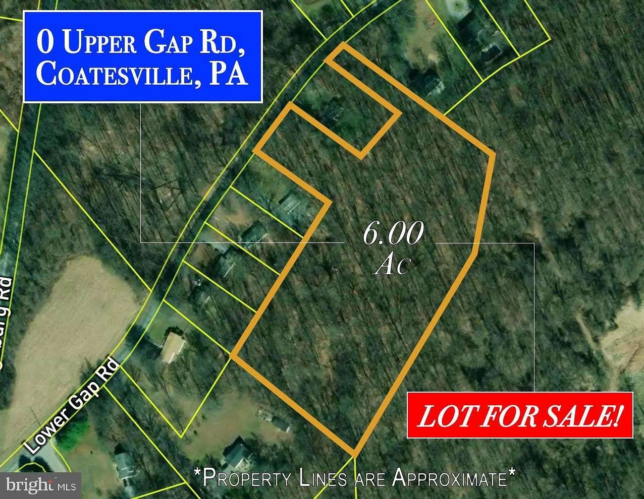 6 Acres of Land for Sale in Coatesville, Pennsylvania