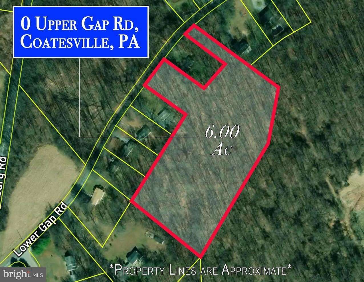 6 Acres of Land for Sale in Coatesville, Pennsylvania