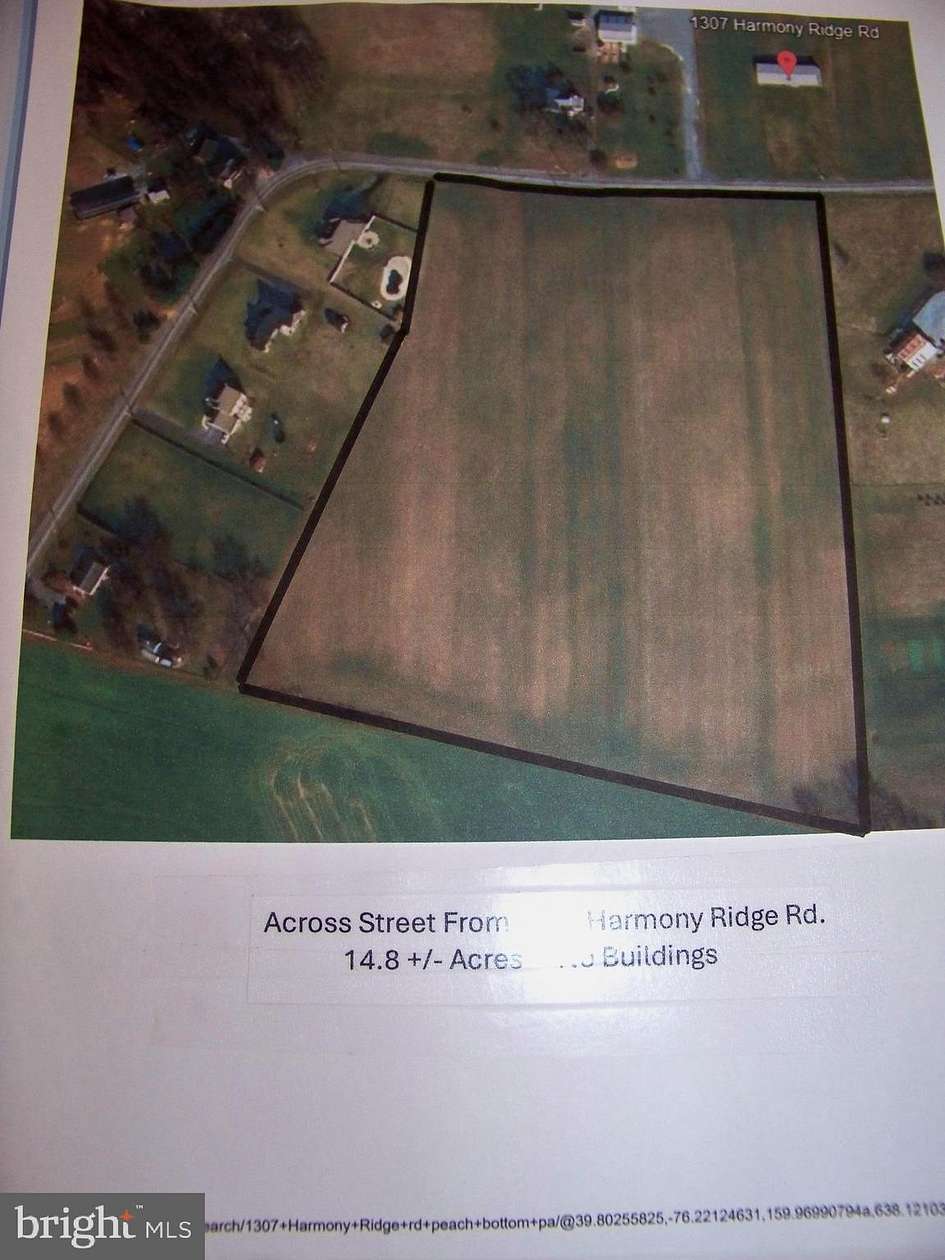 14.8 Acres of Land for Auction in Peach Bottom, Pennsylvania