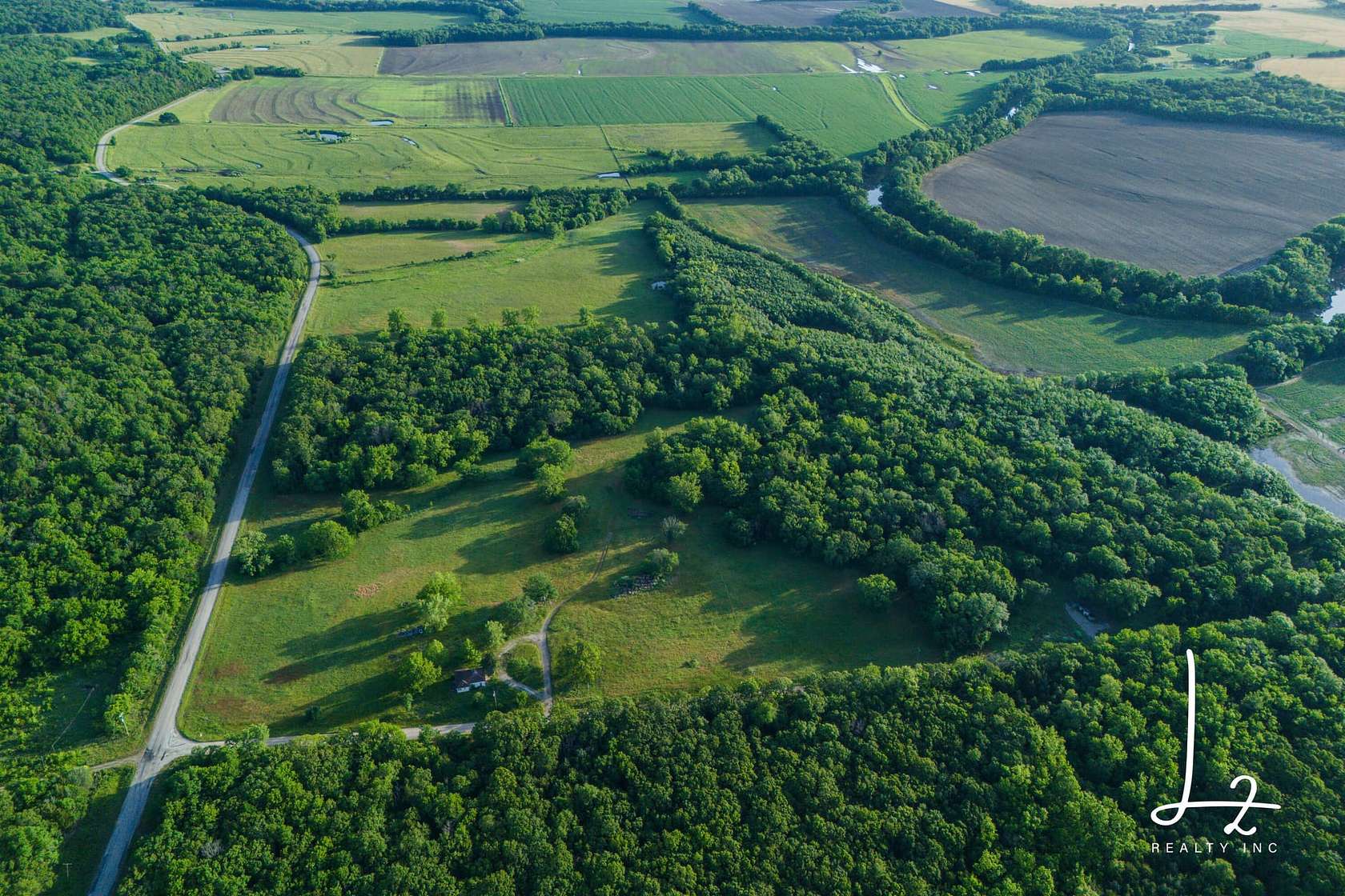 194 Acres of Land with Home for Sale in Neodesha, Kansas