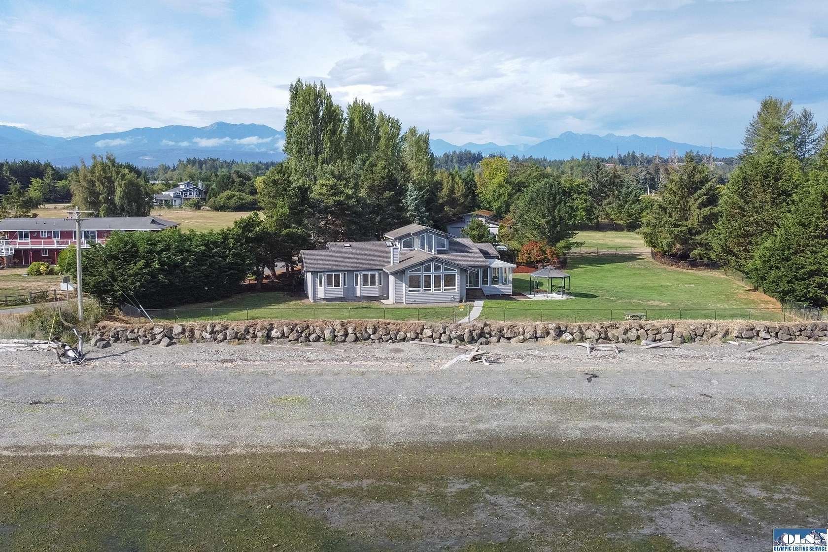 3.78 Acres of Residential Land with Home for Sale in Sequim, Washington