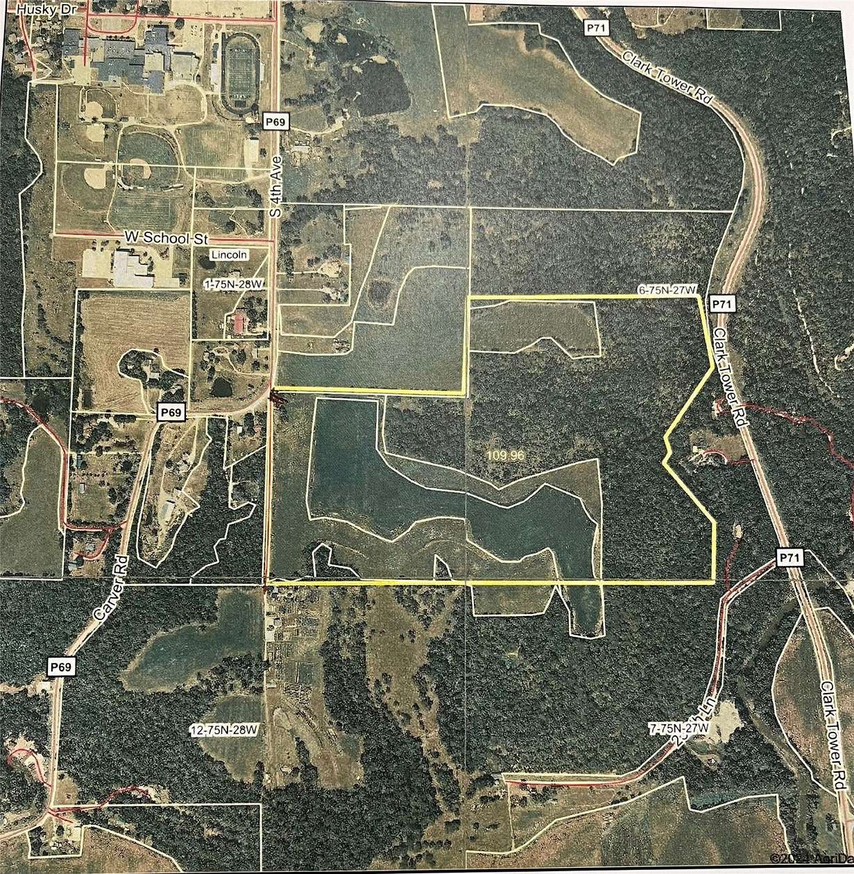 109.96 Acres of Recreational Land for Sale in Winterset, Iowa