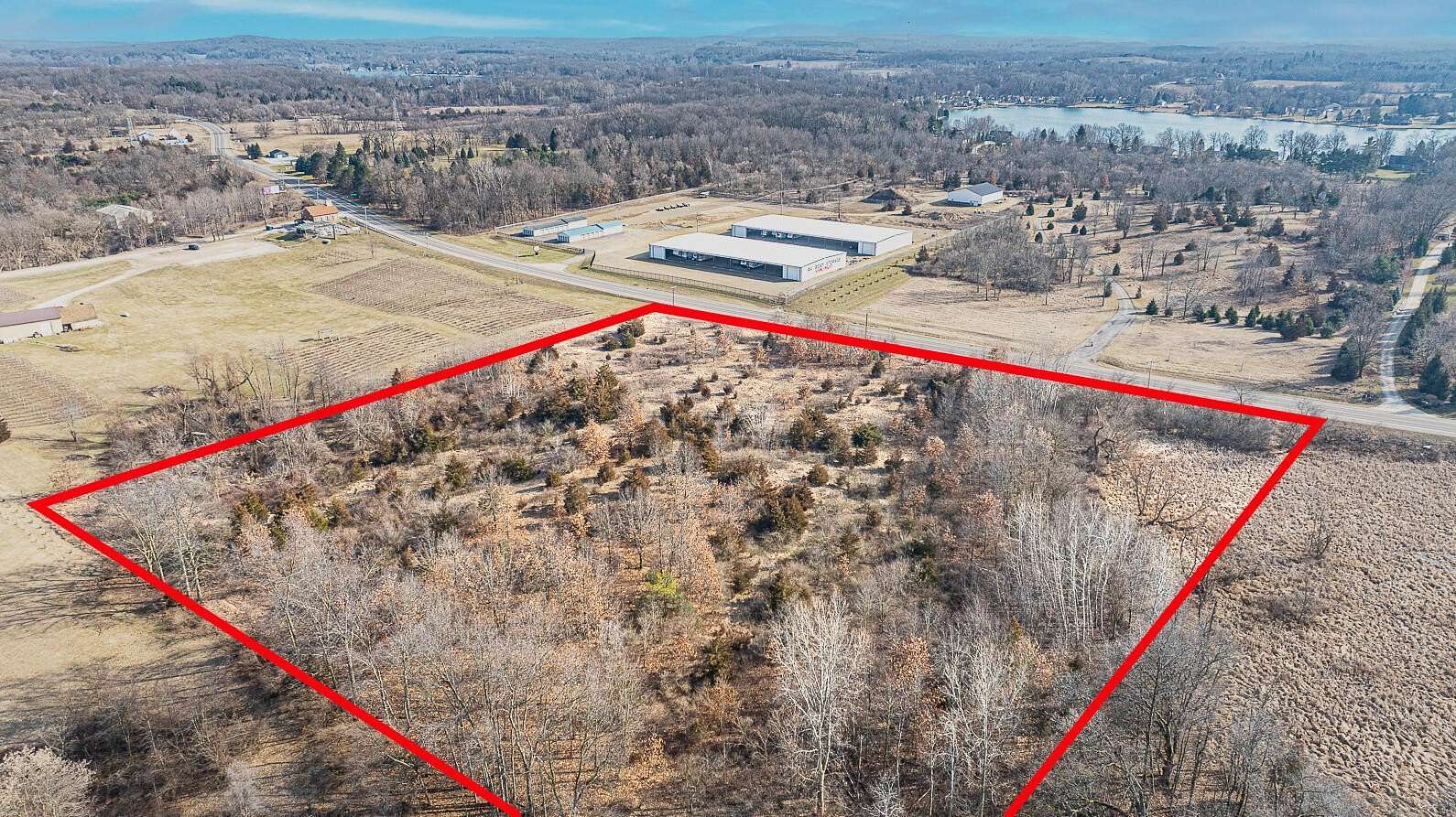 9.78 Acres of Commercial Land for Sale in Brooklyn, Michigan