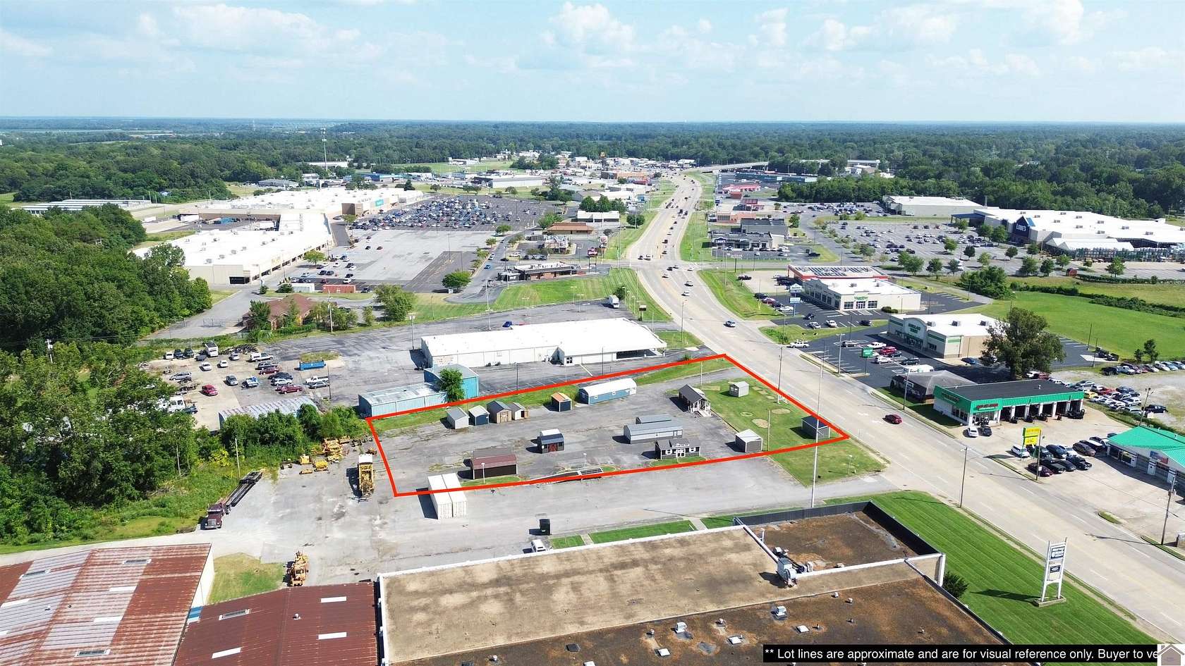 1.34 Acres of Commercial Land for Sale in Paducah, Kentucky