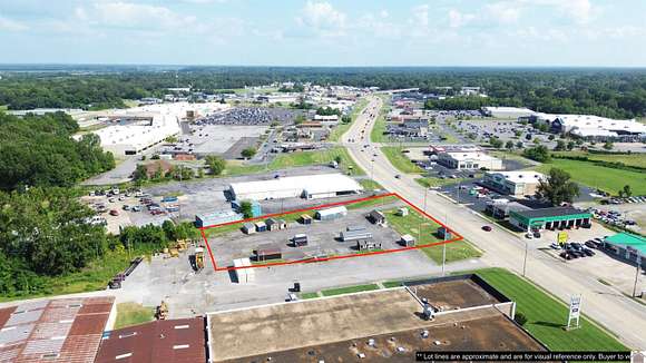 1.34 Acres of Commercial Land for Sale in Paducah, Kentucky