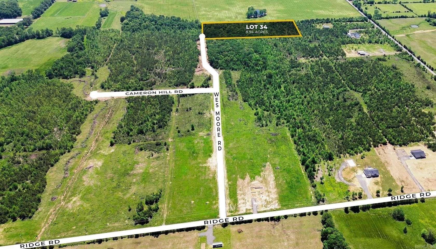 8.94 Acres of Residential Land for Sale in Beebe, Arkansas