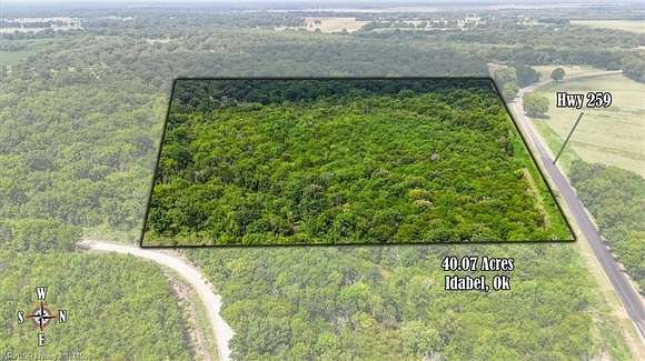 40 Acres of Recreational Land for Sale in Idabel, Oklahoma