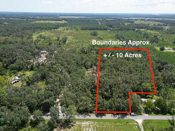 10 Acres of Recreational Land for Sale in Live Oak, Florida