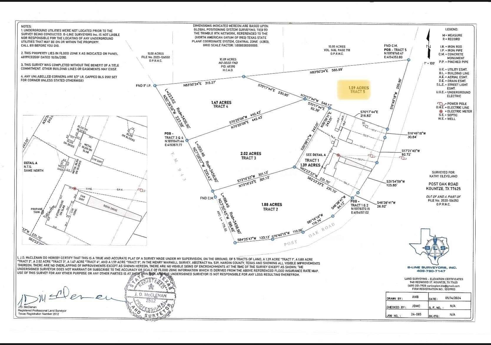 1.59 Acres of Land for Sale in Kountze, Texas