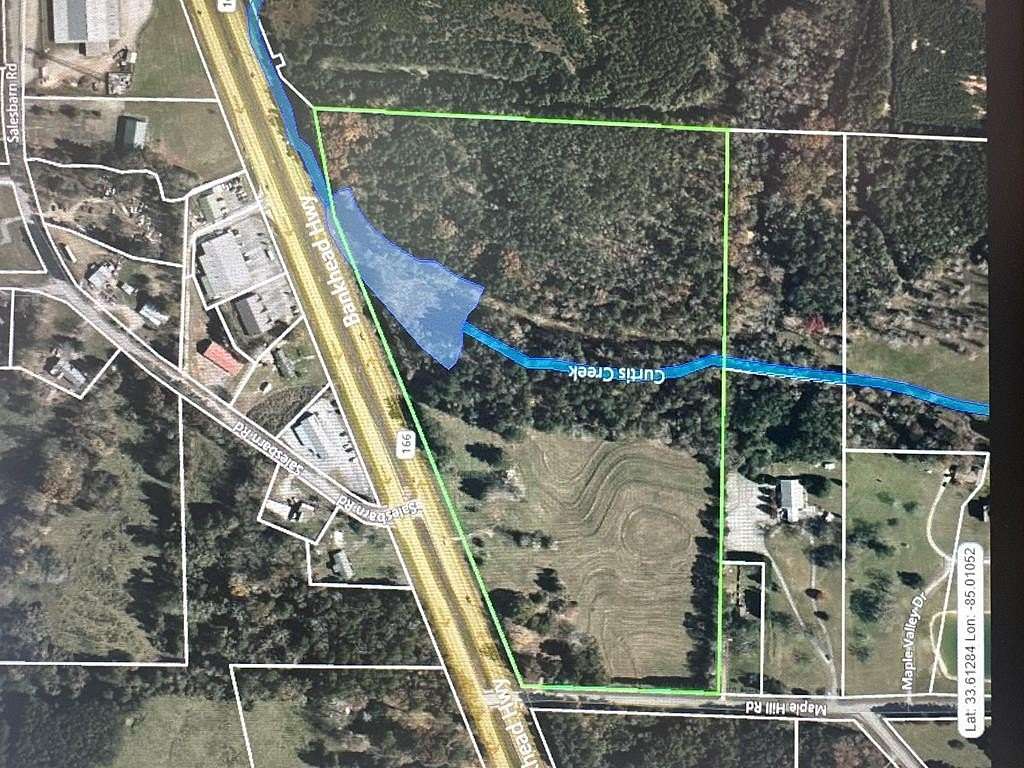 29.27 Acres of Land for Sale in Carrollton, Georgia