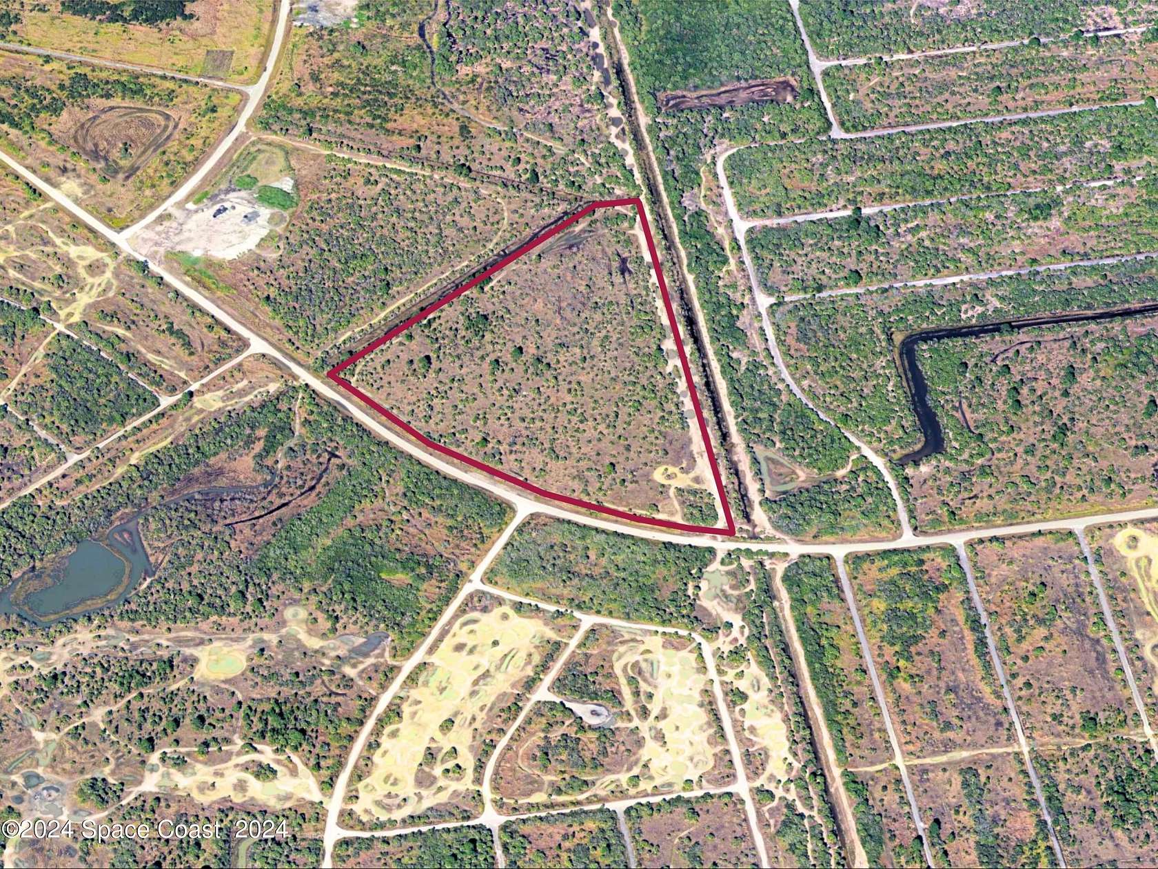 15.57 Acres of Commercial Land for Sale in Palm Bay, Florida