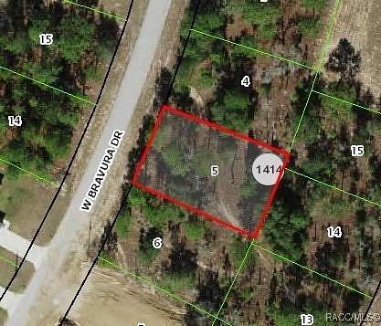 0.23 Acres of Residential Land for Sale in Citrus Springs, Florida