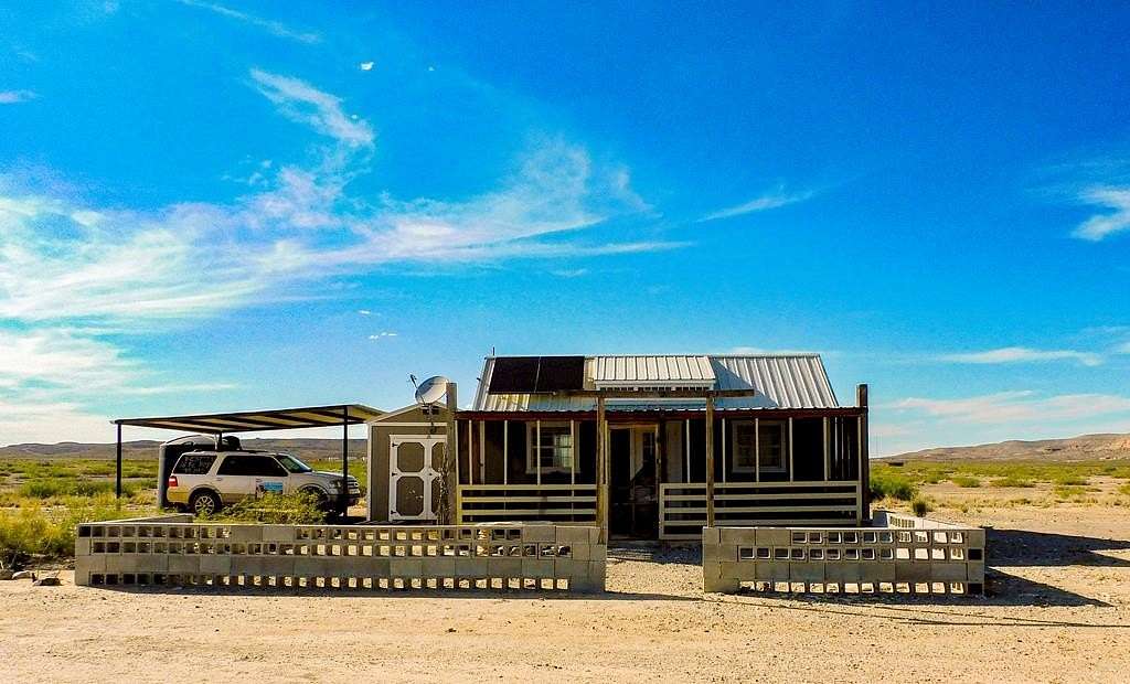 5 Acres of Residential Land with Home for Sale in Terlingua, Texas