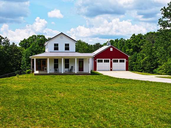 18 Acres of Recreational Land with Home for Sale in Irvine, Kentucky