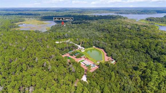 25.83 Acres of Land with Home for Sale in Silver Springs, Florida