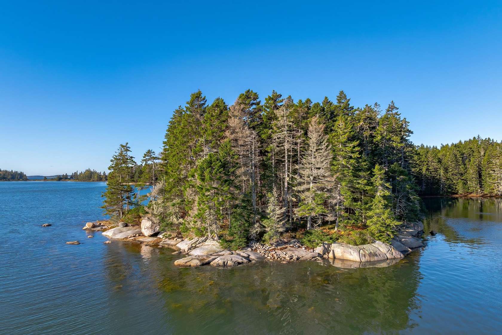 5.16 Acres of Residential Land with Home for Sale in Swans Island, Maine