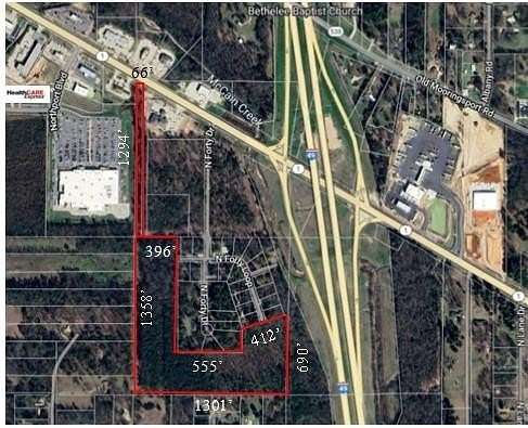 24.85 Acres of Land for Sale in Shreveport, Louisiana