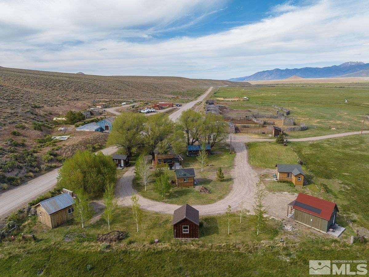 605 Acres of Agricultural Land with Home for Sale in Austin, Nevada