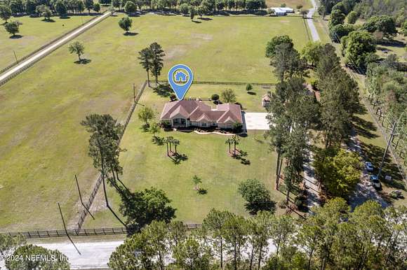 7 Acres of Residential Land with Home for Sale in Glen St. Mary, Florida