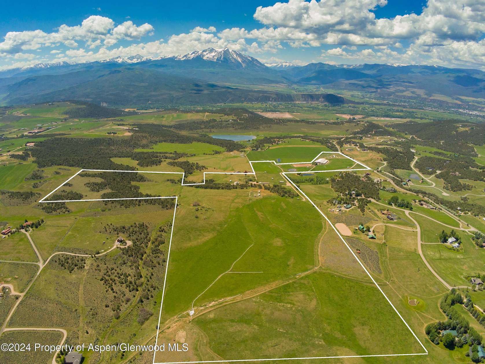 161.92 Acres of Improved Land for Sale in Carbondale, Colorado