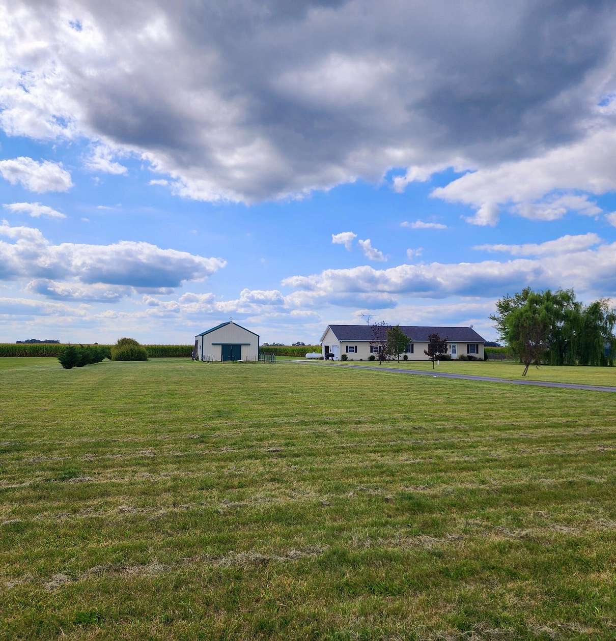 10 Acres of Residential Land with Home for Sale in Piqua, Ohio