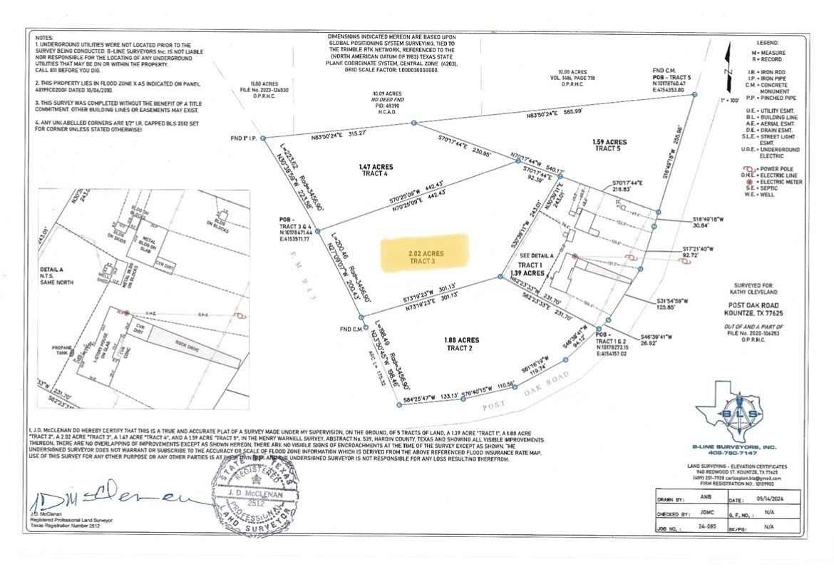 2.02 Acres of Land for Sale in Kountze, Texas